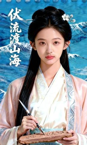 短剧《伏流渡山海》海报
