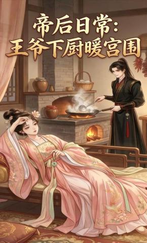 短剧《帝后日常：王爷下厨暖宫围》海报