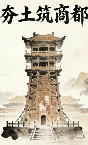 短剧《夯土筑商都》海报