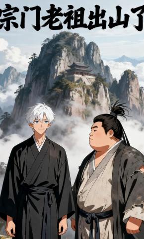 短剧《宗门老祖出山了》海报