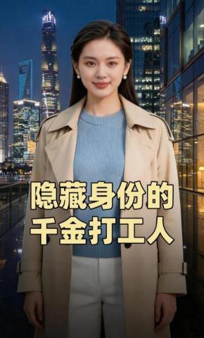 短剧《隐藏身份的千金打工人》海报