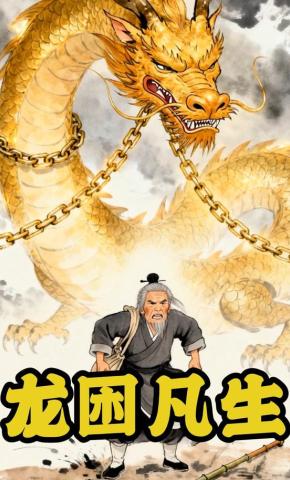 短剧《龙困凡生》海报