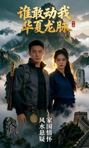短剧谁敢动我华夏龙脉海报