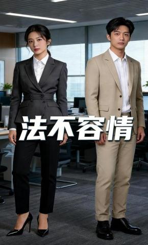 短剧《法不容情》海报
