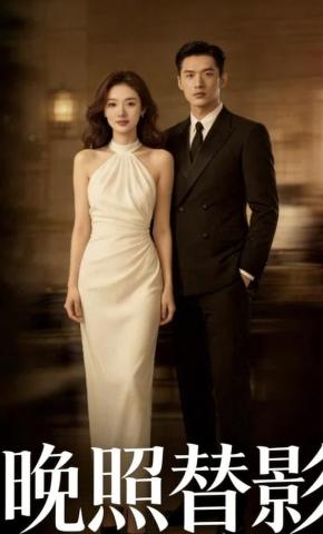 短剧《晚照替影》海报