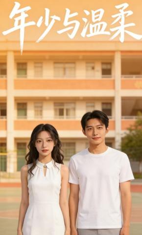 短剧《少年与温柔》海报