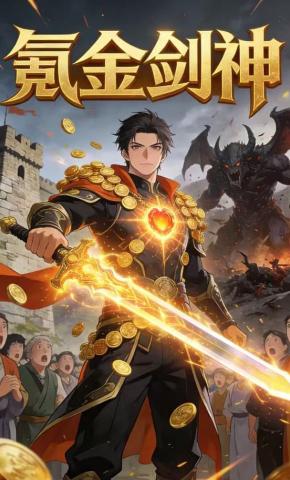 短剧《氪金剑神》海报
