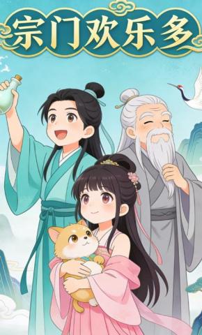 短剧《宗门欢乐多》海报