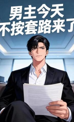 短剧《男主今天不按套路来了》海报