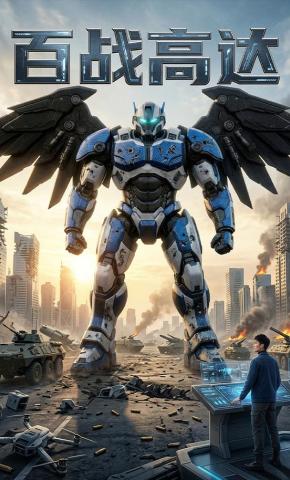 短剧《百战高达》海报