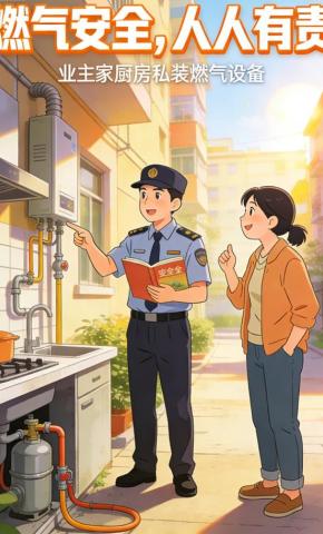 短剧《燃气安全，人人有责》海报