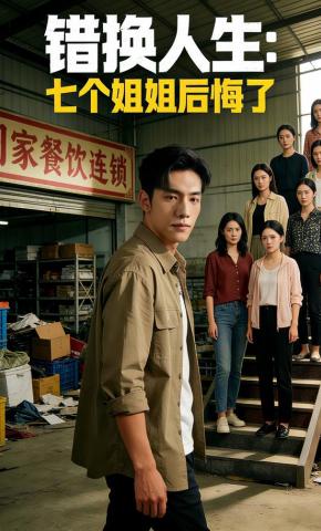 短剧《错换人生：七个姐姐后悔了》海报