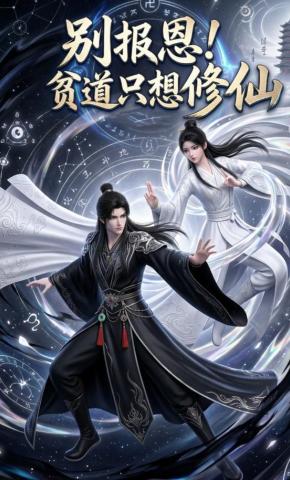 短剧《别报恩！贫道只想修仙》海报