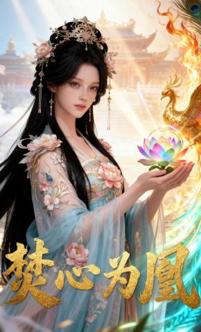 短剧《焚心为凰》海报