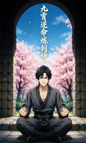 短剧《九霄逆命炼剑神》海报