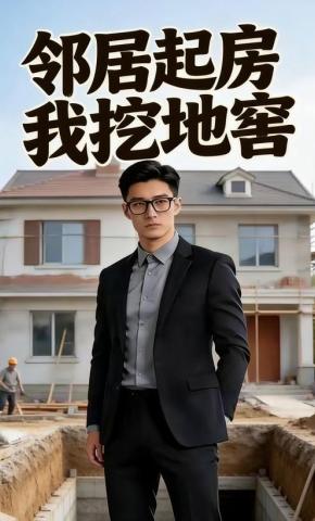 短剧《邻居起房我挖地窖》海报