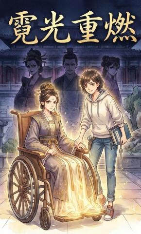 短剧《霓光重燃》海报