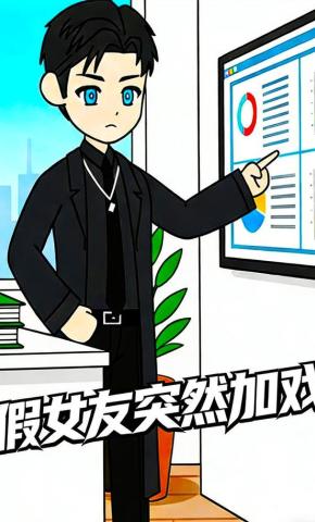 短剧《假女友突然加戏》海报