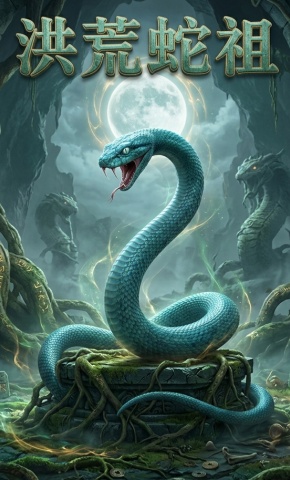 短剧《洪荒蛇祖》海报