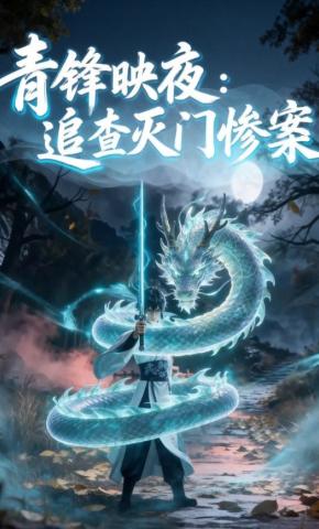 短剧《青锋映夜：追查灭门惨案》海报