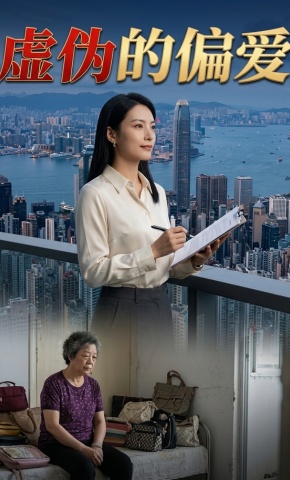 短剧《虚伪的偏爱》海报