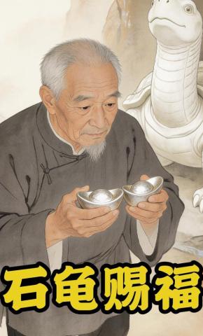 短剧《石龟赐福》海报