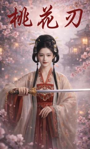 短剧《桃花刃》海报