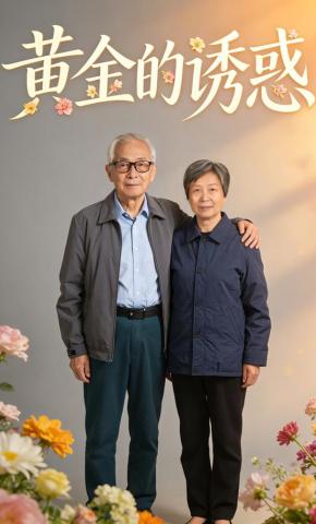 短剧《黄金的诱惑》海报