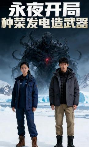 短剧《永夜开局，种菜发电造武器》海报