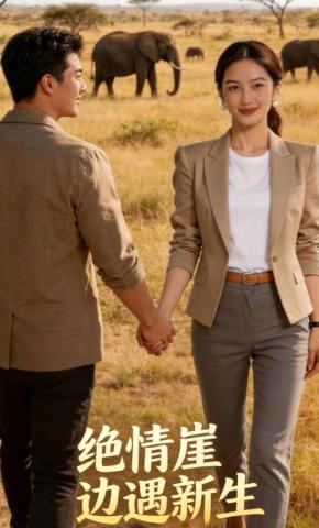 短剧《绝情崖边遇新生》海报
