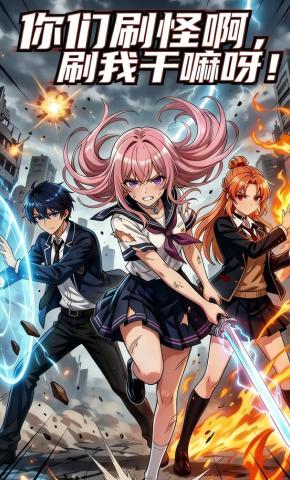 短剧《你们刷怪啊，刷我干嘛呀！》海报