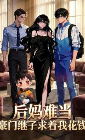 短剧《后妈难当？豪门继子求着我花钱》海报