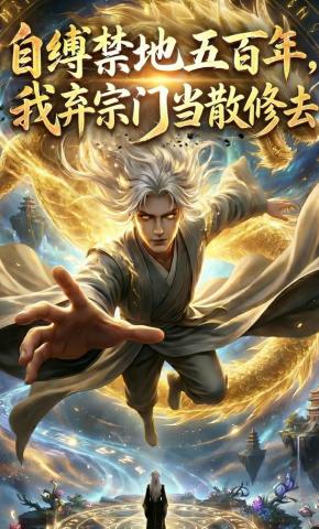 短剧《自缚禁地五百年，我弃宗门当散修去》海报