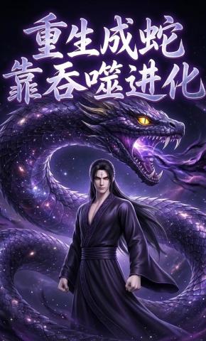 短剧《重生成蛇靠吞噬进化》海报