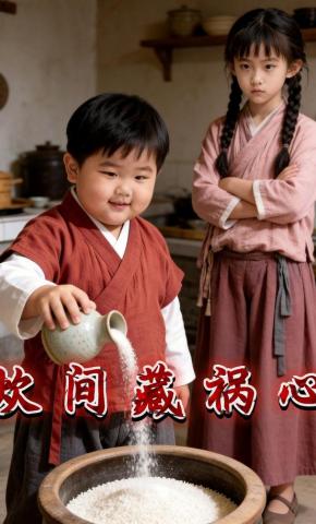 短剧《炊间藏祸心》海报