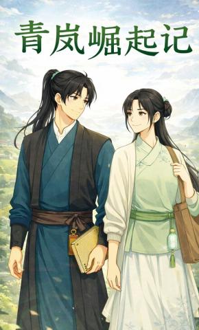 短剧《青岚崛起记》海报
