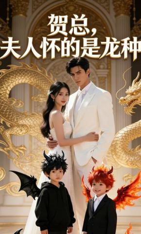 短剧《贺总，夫人怀的是龙种》海报