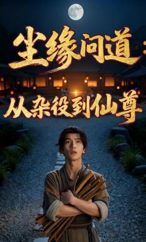 短剧《尘缘问道：从杂役到仙尊》海报