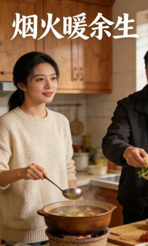短剧《烟火暖余生》海报