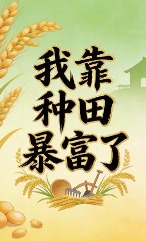 短剧《我靠种田暴富了5》海报