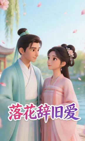 短剧《落花辞旧爱》海报