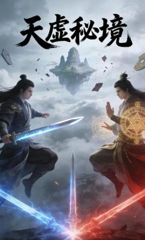 短剧《天虚秘境》海报