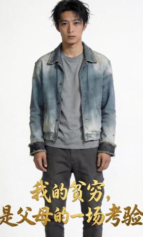 短剧《我的贫穷，是父母的一场考验》海报