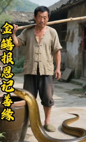 短剧《金鳝报恩记善缘》海报