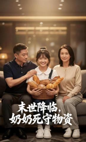短剧《末世降临，奶奶死守物资》海报