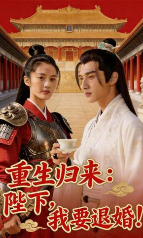 短剧《重生归来：陛下，我要退婚！》海报