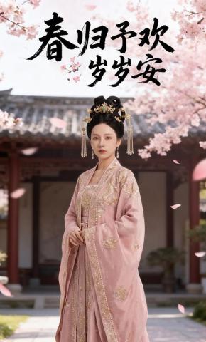 短剧《春归予欢岁岁安》海报