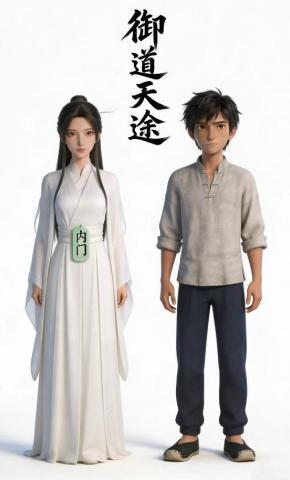 短剧《御道天途》海报