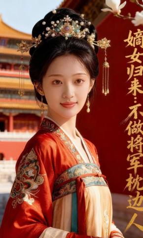 短剧《嫡女归来：不做将军枕边人》海报