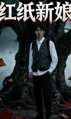 短剧《红纸新娘》海报